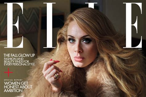 Adele Covers Elle S September Issue Tom Lorenzo