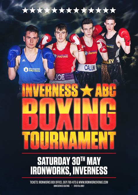 Inverness Abc Boxing Tournament At Ironworks Music Venue Inverness