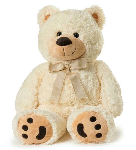 Большой панда 170см 6000₽ цена огненная !!!! Joon Big Teddy Bear, Cream | eBay