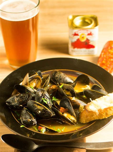 spanish mussels with chorizo and saffron broth beyond mere sustenance mussels recipe
