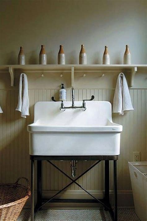 55 Utility Sink Renovation For Mudroom Farmhouse Room In 2020 Small