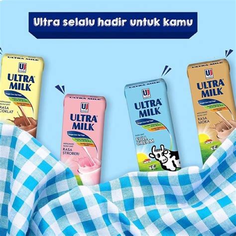 Gambar Iklan Produk Susu Ultra Milk Dinilai Sebagai Terbaik BeeCost