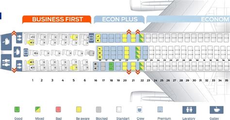 Elegant United Boeing 767 300 Seat Map