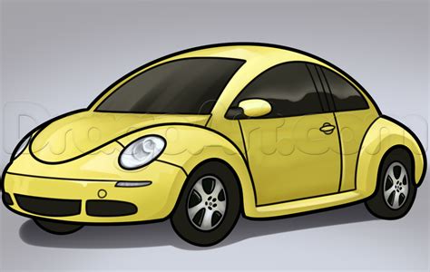 Get started on how to sketch, design, draw cars like a pro (pen & paper edition). How to Draw a VW Beetle, Volkswagen Beetle, Step by Step ...