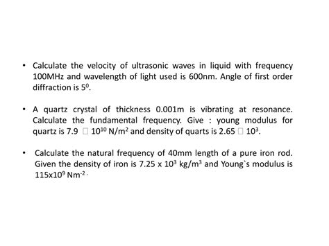 Ppt Ultrasonics Powerpoint Presentation Free Download Id8789679