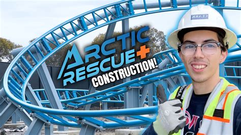 Arctic Rescue Roller Coaster Huge Update And Behind The Scenes Tour At