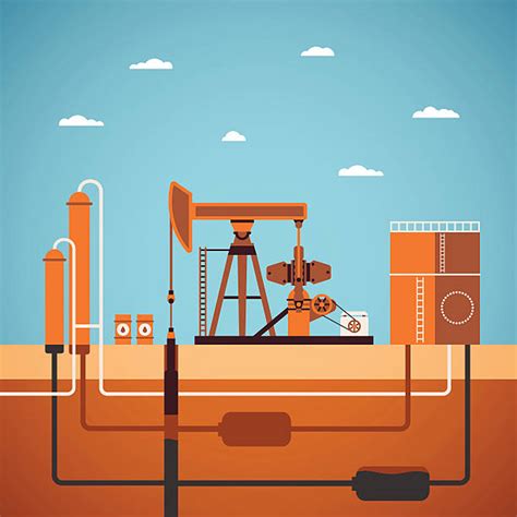 Best Natural Gas Well Illustrations Royalty Free Vector Graphics