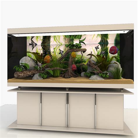 Aquarium Free 3d Model 3ds Sldprt Free3d