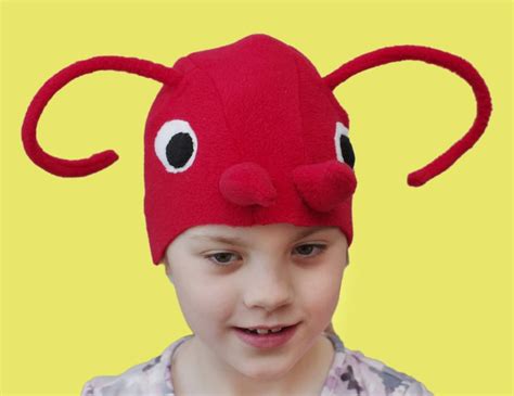 Kids Red Ant Costume Hat For Halloween Bug Costume Hat Kids Etsy