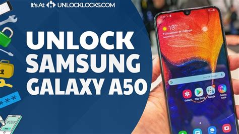 How To Unlock Samsung Galaxy A50 By Unlock Code Youtube
