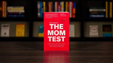 the mom test book summary