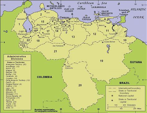 Maps Of Venezuela Venezuelan Flags Maps Economy Geography Climate
