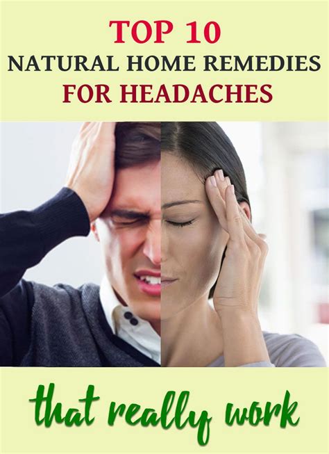 Top 10 Natural Home Remedies For Headaches That Really Work Only