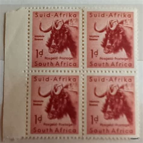 Union Of South Africa Union Of South Africa 1954 Definitive 1d