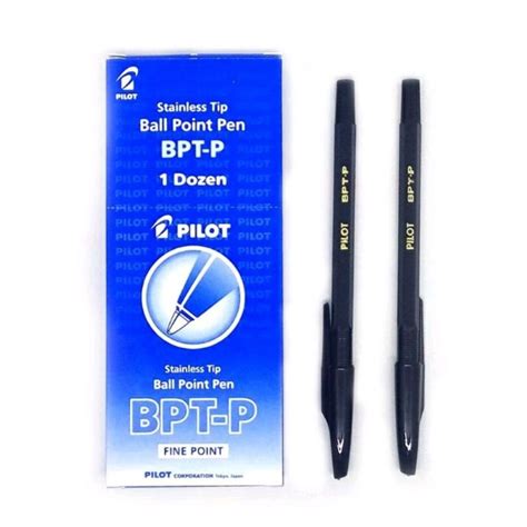 Jual Pcs Bolpen Ballpoint Pulpen Ballpen Pilot Bptp Hitam Biru