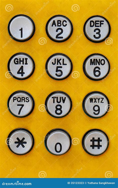 Telephone Keys Number Stock Image Image Of Cellular 35123323