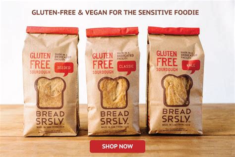 Looking for the best vegan bread brands? gluten-free-vegan-bread-srsly-slideshow.jpg (With images) | Bread packaging, Sourdough bread ...