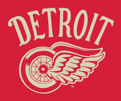 Classic Detroit Red Wings Logo Logodix