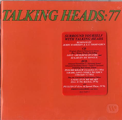 Talking Heads 77 Uk Cd Album Cdlp 622045