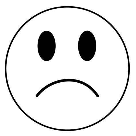 Happy And Sad Face Clip Art Excellent Illustration Piclipart