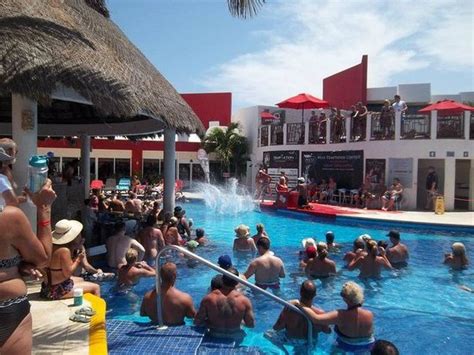 Games At Sexy Pool Picture Of Temptation Cancun Resort Cancun Tripadvisor