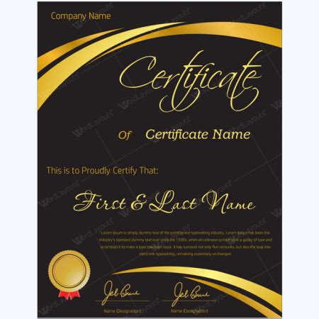 Choose your free downloadable certificate download free templates for your successories certificates. Years of Service Award Certificate Templates - Word Layouts