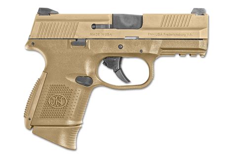 Fn Fns 9 Compact 9mm Flat Dark Earth Pistol With Night Sights