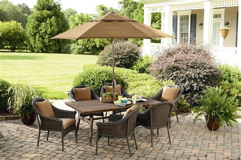 1100 Mason Green Camden 7 Piece Dining Set Outdoor Living Patio