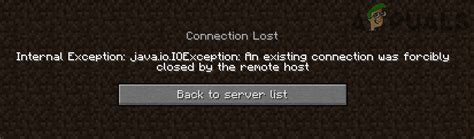 How To Fix Internal Exception Java Io Ioexception In Minecraft