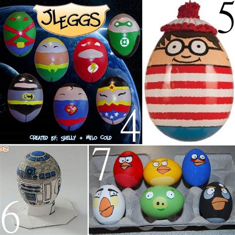 The Scrap Shoppe 17 Unusual Easter Egg Character Ideas Ostereier