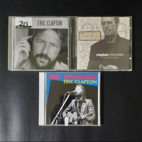 Eric Clapton Cds Hobbies Toys Music Media Cds Dvds On Carousell