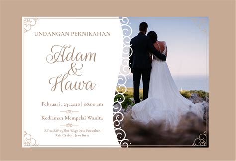 Download Undangan Pernikahan Yang Bisa Di Edit Word
