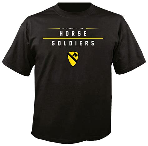 1st Cavalry Division Black T Shirt T Shirt Shirts Shirt Shop