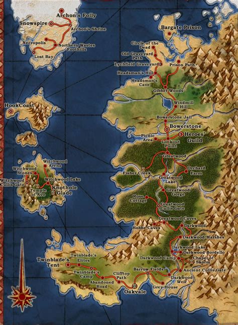 Interactive Albion Map From Fable The Lost Chapters — Fginfo