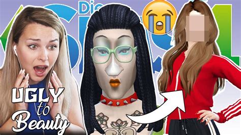 Was Ist Mit Ihrem Gesicht Passiert Die Sims 4 Ugly To Beauty