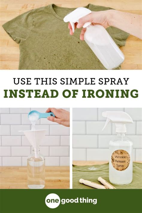 With Just 3 Basic Ingredients You Can Make A Wrinkle Release Spray
