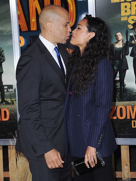 Rosario Dawson Cant Shake ‘beard Rumors As She Insists Shes ‘in Love With Cory Booker