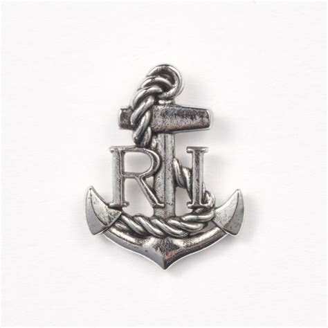 Ri Anchor Pins Antique Silver And Antique Gold Pins By Frank