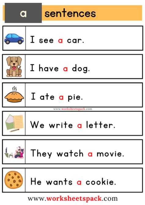 Free Kindergarten Sight Word Sentences Worksheets Pdf Worksheetspack