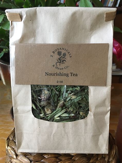 Nourishing Tea, 1oz - Z Botanicals and Hemp Co.