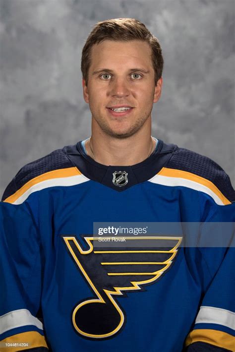 Brayden Schenn Of The St Louis Blues Poses For His Official Headshot