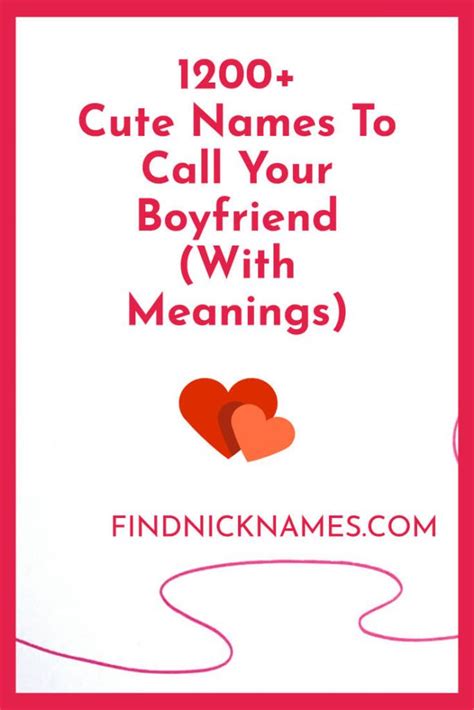 Cute Nicknames For Boyfriend Pin By Nyla On Inspired