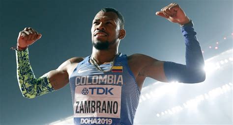2 days ago · anthony zambrano follows in ximena restrepo's footsteps, wins silver in men's 400 meter final zambrano is the third colombian to ever win a medal in athletics at the olympics. Anthony Zambrano, convencido de que llegará más lejos tras subtítulo mundial
