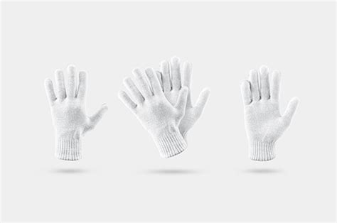 Download Gloves mockup set — download PSD template