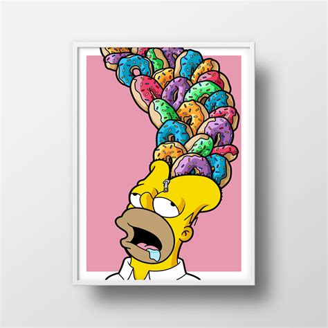 Homer Illustration The Simpsons Fan Art Homer Simpson Hd Wallpaper