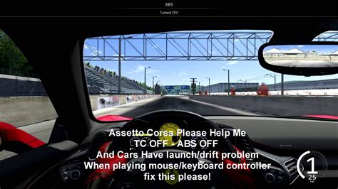 Assetto Corsa Car Throttle Problem Mouse Keyboard Youtube