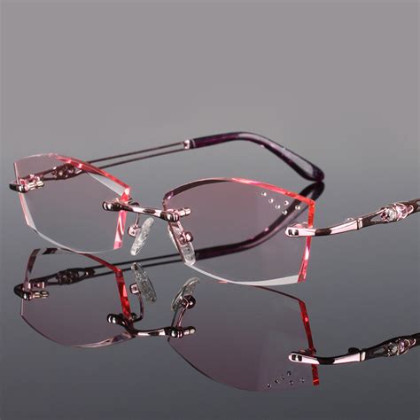 Vision Express Womens Rimless Glasses