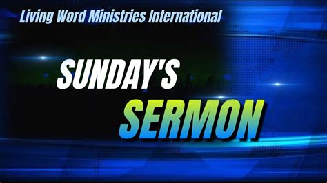 Sunday Sermon 15102023 Bro Sarul Selvan Youtube