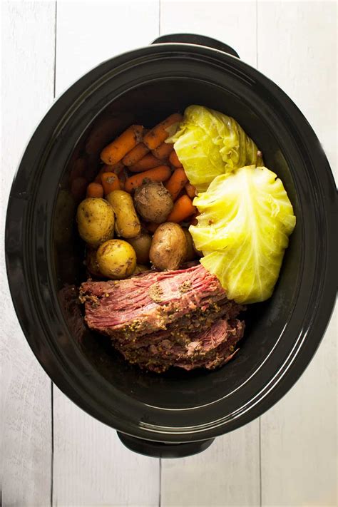 Homemade Corned Beef And Cabbage Crock Pot Recipe