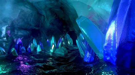 Artstation Crystal Cave